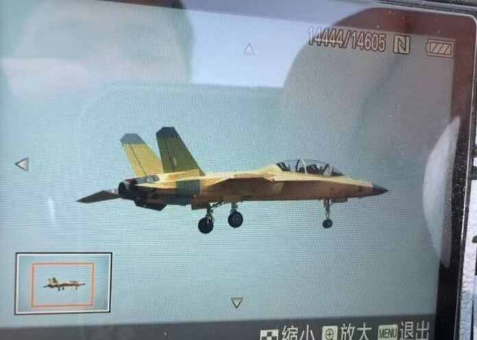 China’s new combat jet spotted in test flight