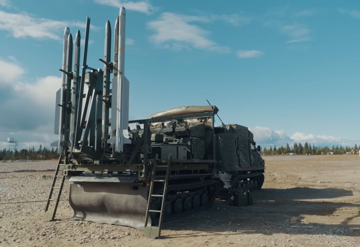 Sweden Orders More IRIS-T SLS air Defense Systems