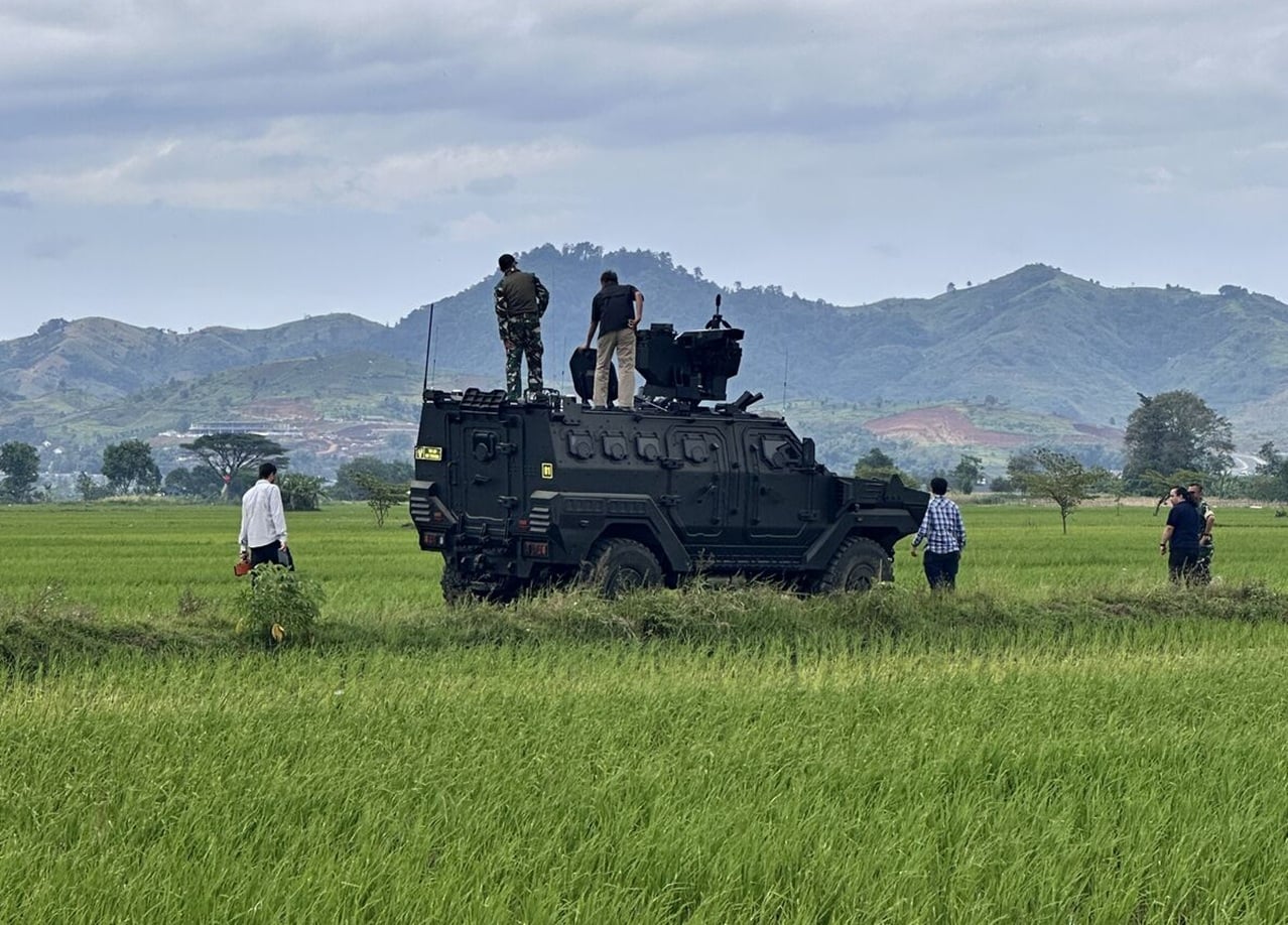 Indonesian Special Forces test Aselsan Weapon System Indonesian Special Forces test Aselsan Weapon System