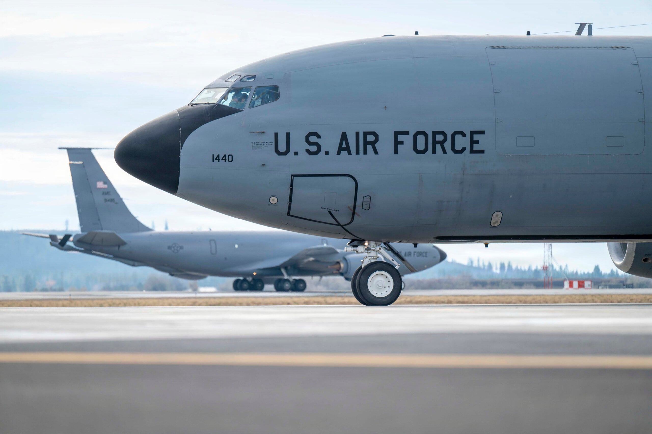 U.S. Air Force Tests Security Procedures at key Refueling Base