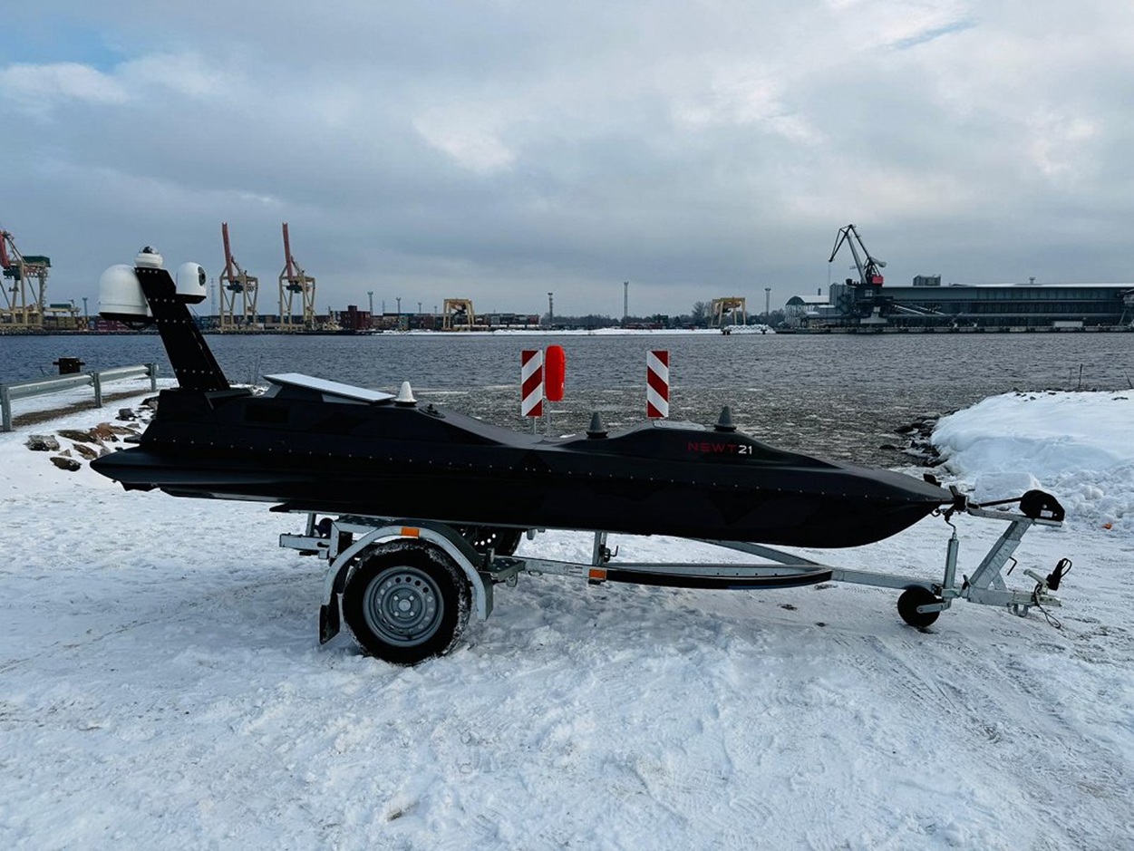 Latvia Delivers FOG Naval Drone to Ukraine