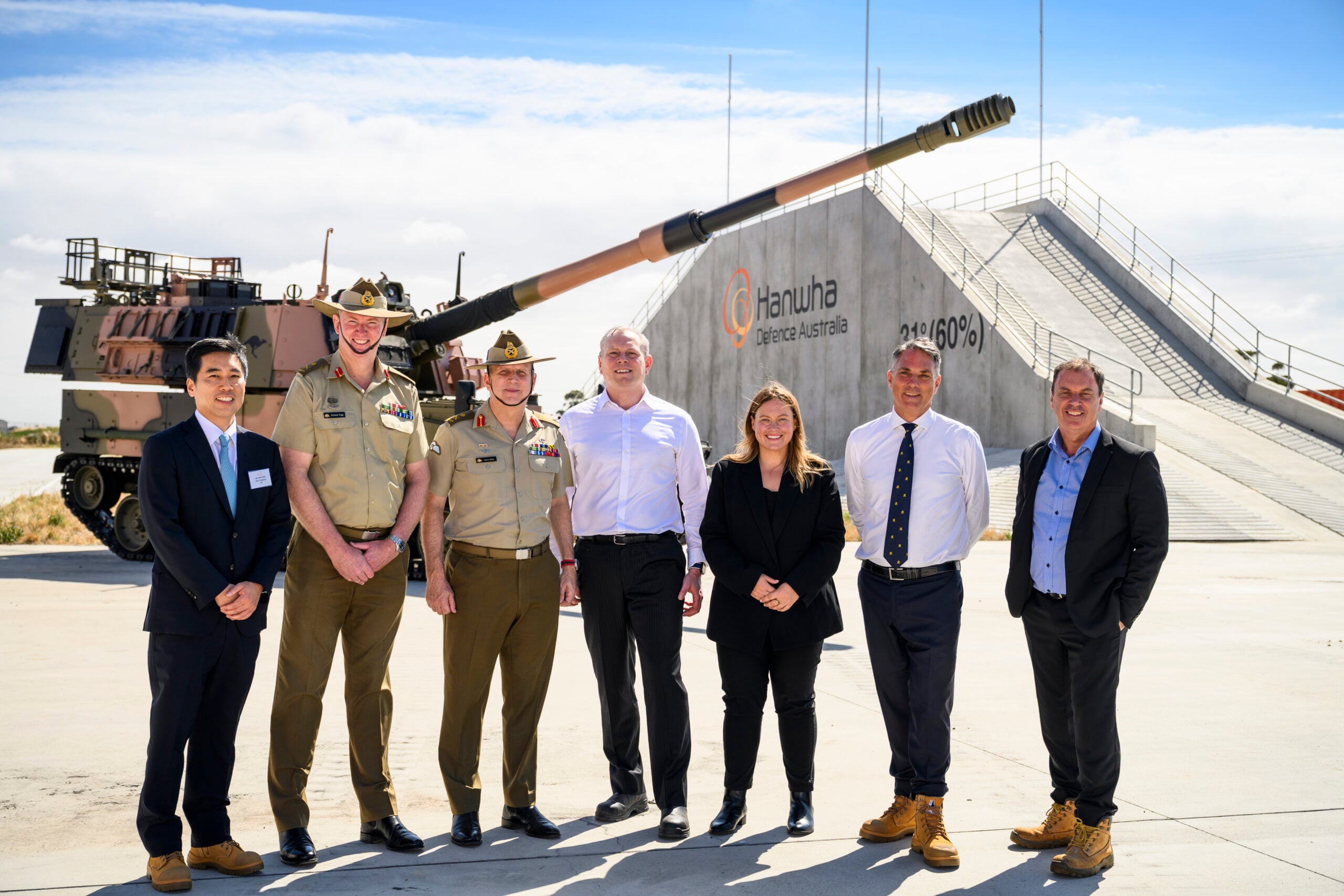 Australia Receives first Locally Built AS9 Artillery Systems
