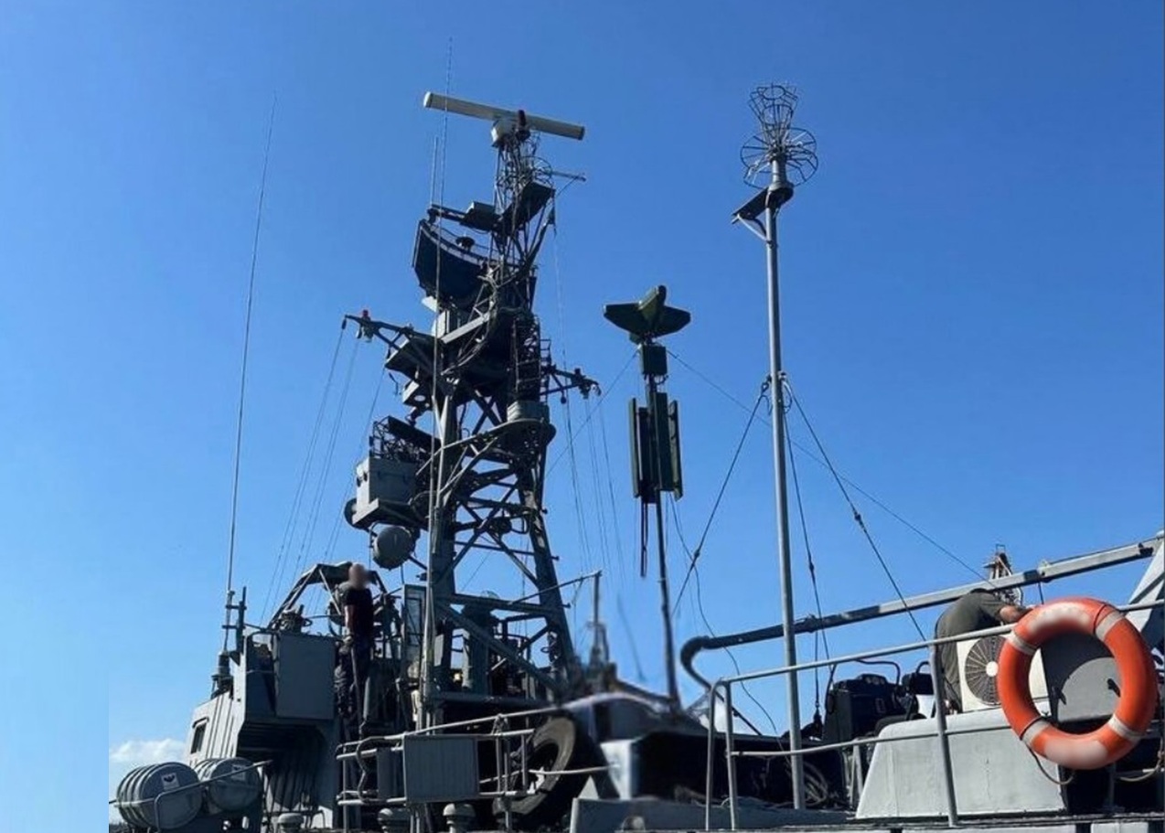 Ukraine Tests Azimuth Electronic İntelligence System at sea