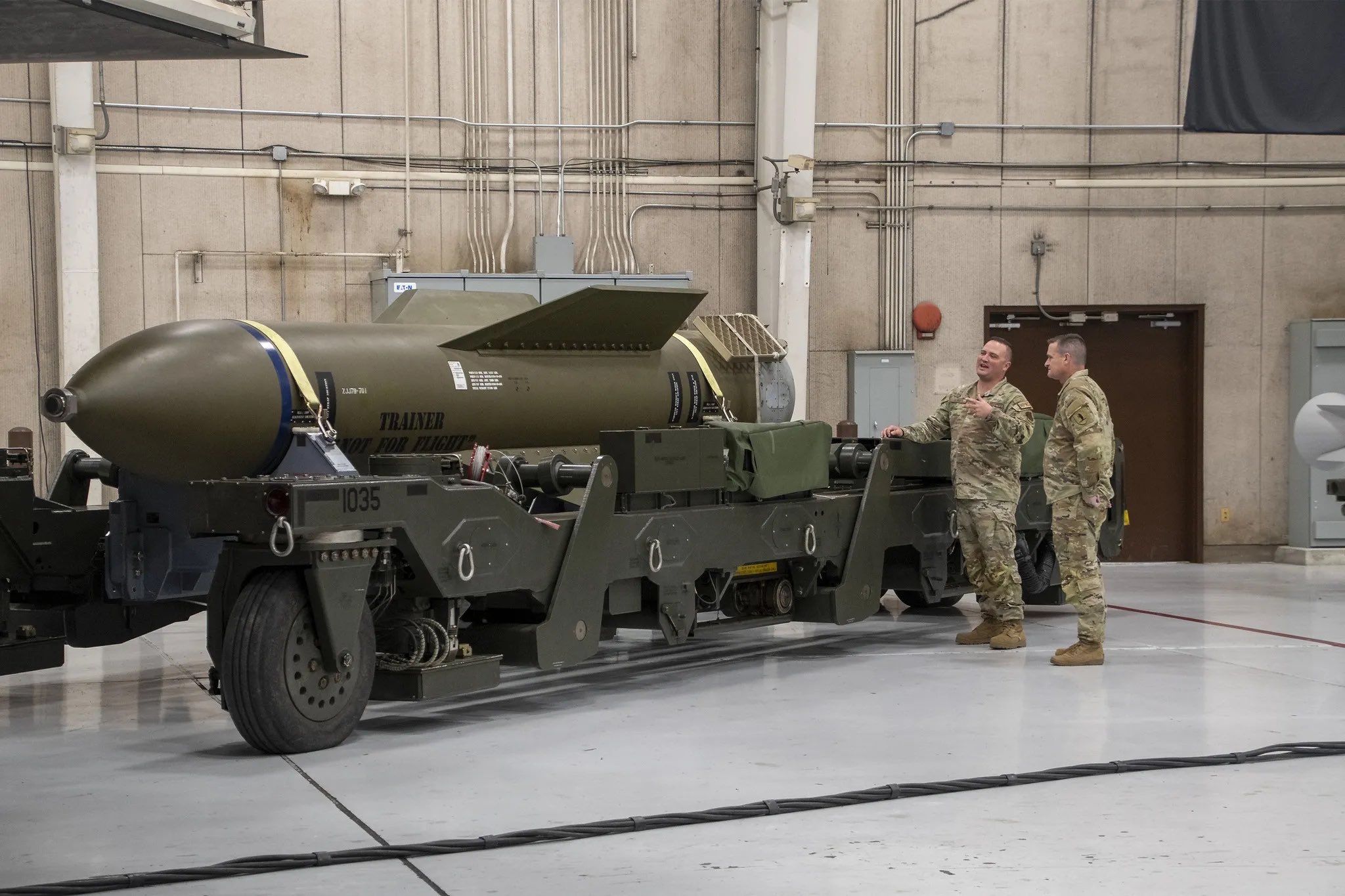 U.S. Air Force Funds Bunker Buster Bomb Production Support
