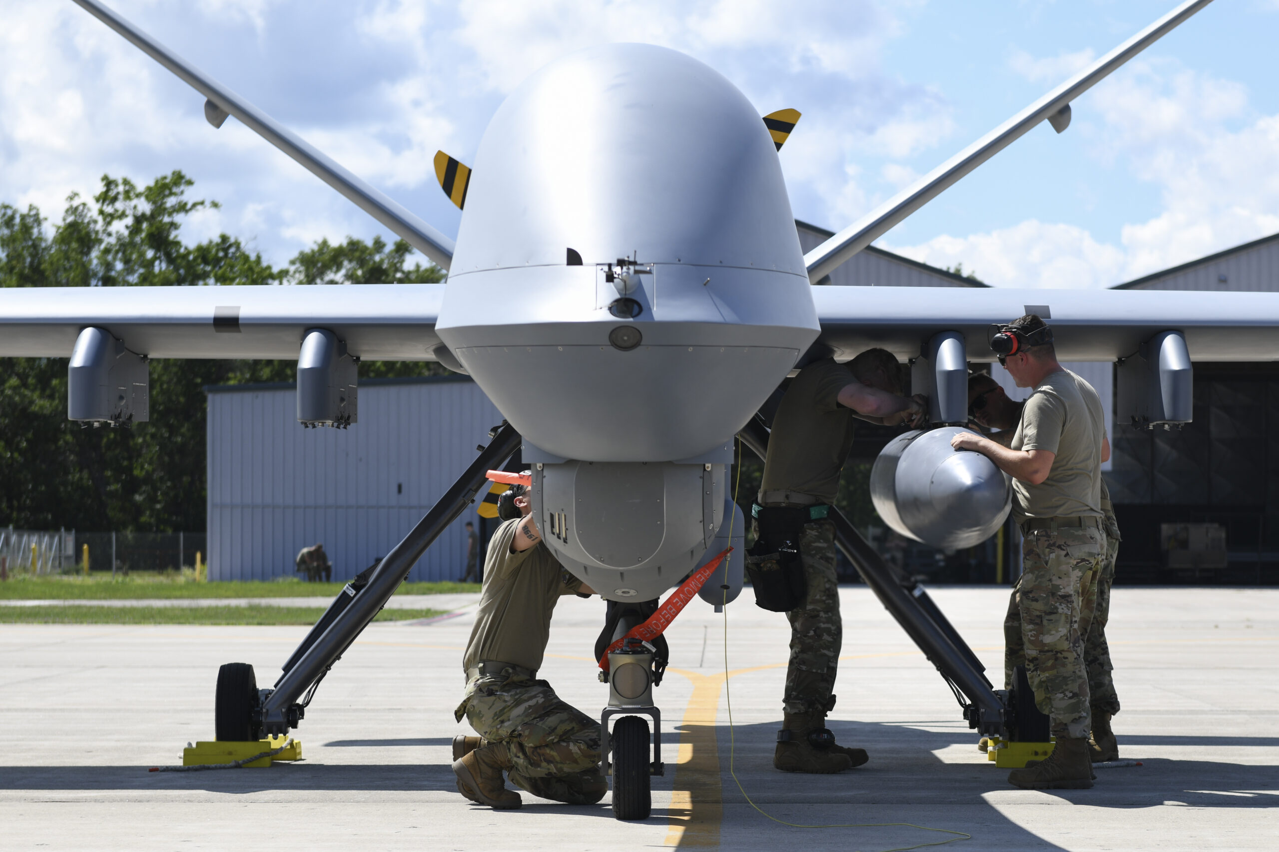 U.S. Air Force Tests Electromagnetic Attack pod on Drone