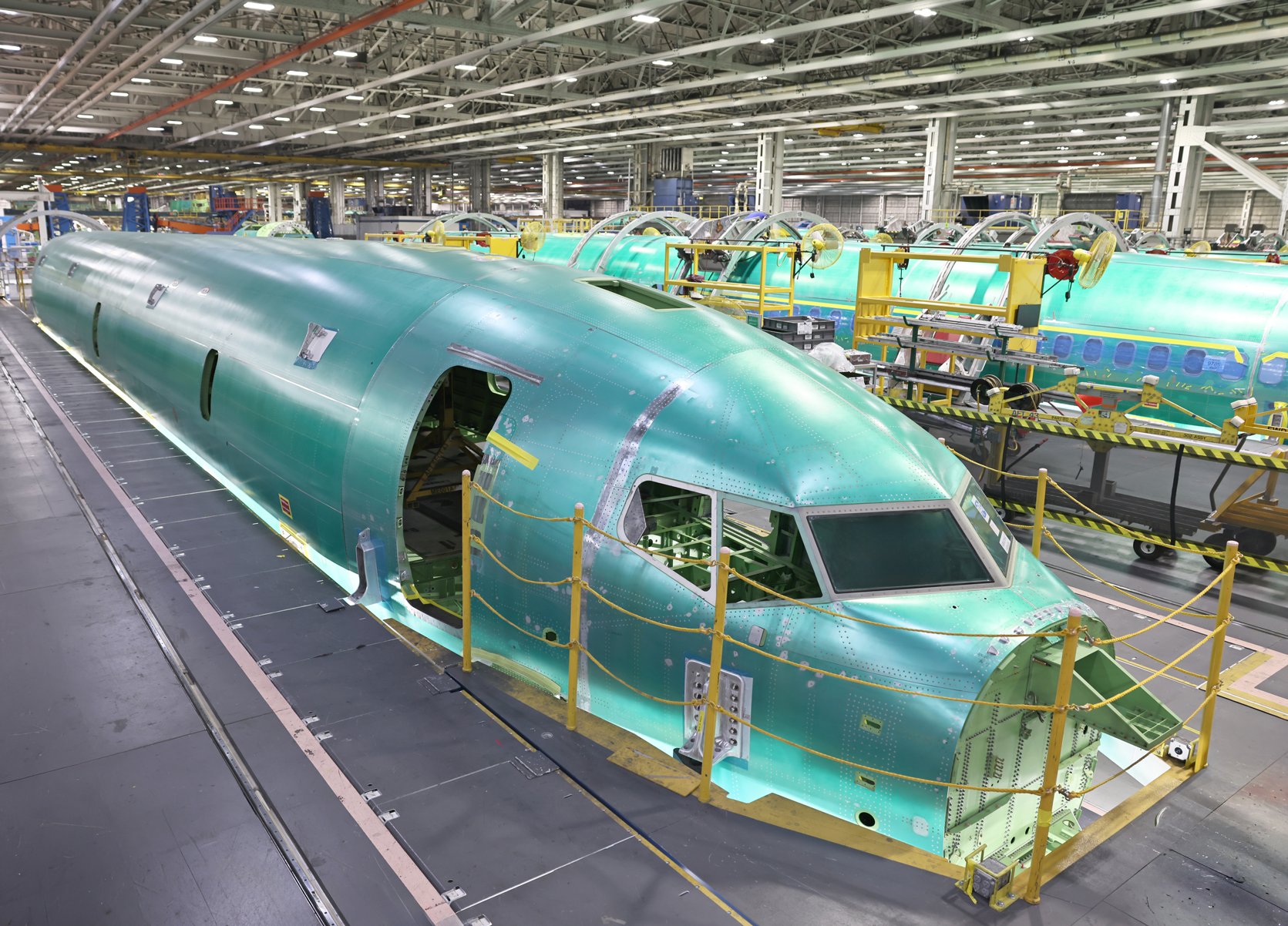 Boeing Starts Assembly of Canada’s CP-8A Poseidon Aircraft