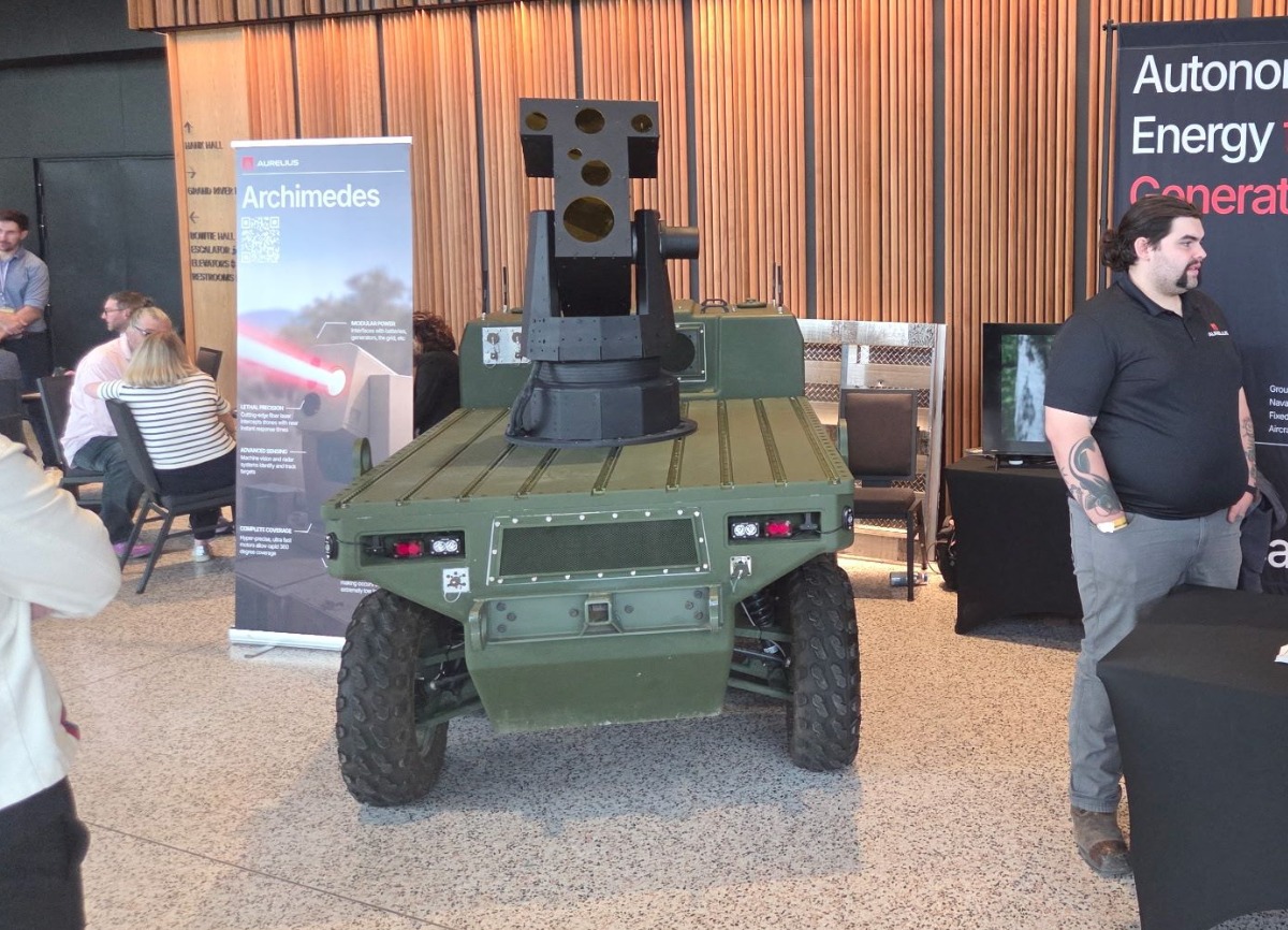 Laser Drone-Killer Robot Displayed at Detroit Defense Show 1 DB image 1322