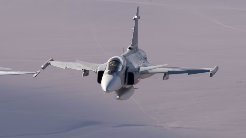 Brazil's Gripen E fighters Participate in their first Multinational Exercise Outside Brazil 2 X