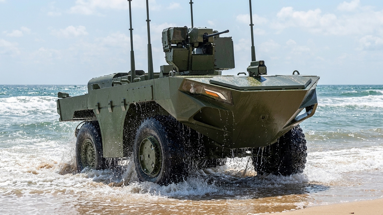 FNSS Unveils İ-ZAHA Multi-Purpose Unmanned Amphibious Vehicle 3 1787227692 fnss image 1784641106054