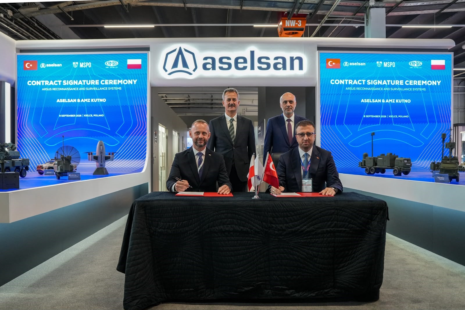 ASELSAN Expands Its Footprint with New Export Contract at MSPO 2026 1 ASELSAN MSPO Signature Ceremony