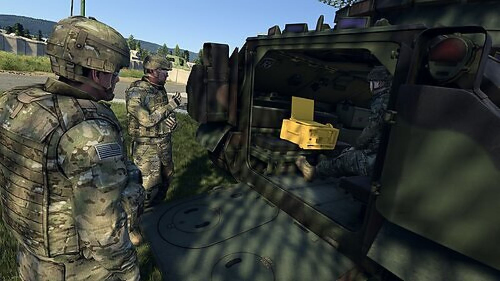 BAE Systems OneArc Integrates Commercial Embedded Training on Army Combat Vehicles During Force Development Innovation & Assessment (FDIA) 1 ECT kit embedded inside combat vehicle