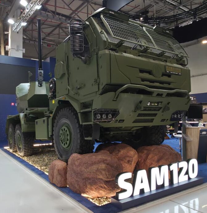 Azerbaijan’s First SAM120 Mortar System Produced for the Country Unveiled at ADEX-2026 1 WhatsApp Image 2026 10 09 at 15.25.17 4 e1791545329760